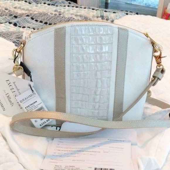 Brahmin Handbags - Brahmin Mini Druxbury Dillards Exclusive Macaroon